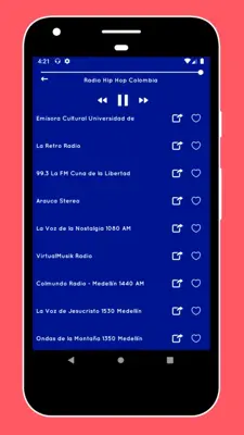 Radio Colombia Radio Colombia FM + Internet Radio android App screenshot 1