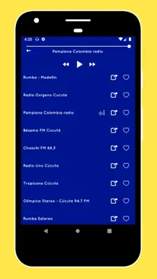 Radio Colombia Radio Colombia FM + Internet Radio android App screenshot 2