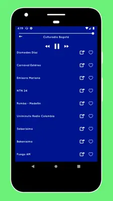 Radio Colombia Radio Colombia FM + Internet Radio android App screenshot 4