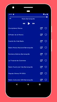 Radio Colombia Radio Colombia FM + Internet Radio android App screenshot 6